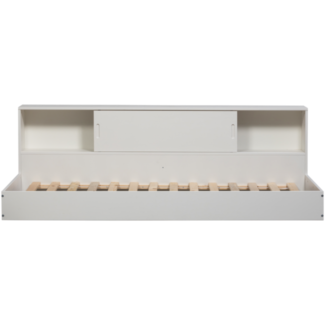 Woood Carter bed grenen wit 90x200cm [fsc]