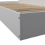 Woood Carter bed grenen wit 90x200cm [fsc]