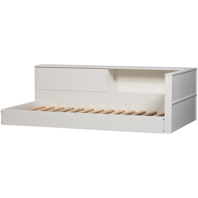 Woood Carter hoekbed links/rechts grenen wit [fsc]