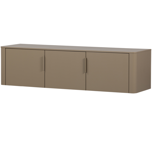 Woood Gunnar tv meubel 154 cm grenen mud [fsc]