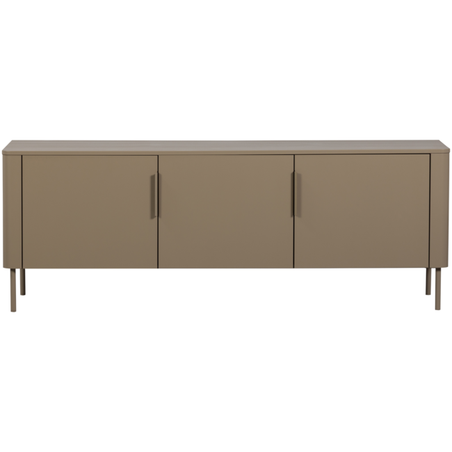 Woood Gunnar tv meubel 154 cm grenen mud [fsc]