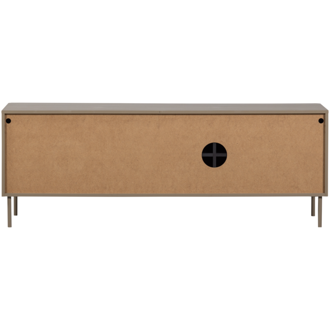 Woood Gunnar tv meubel 154 cm grenen mud [fsc]