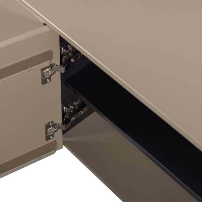 Woood Gunnar tv meubel 154 cm grenen mud [fsc]