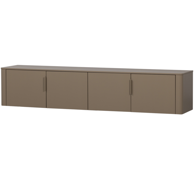 Woood Gunnar tv meubel 200 cm grenen mud [fsc]