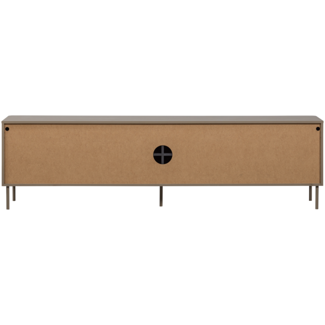 Woood Gunnar tv meubel 200 cm grenen mud [fsc]