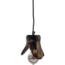 Woood Elle hanglamp klein glas bruin