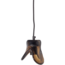 Woood Elle hanglamp klein glas bruin