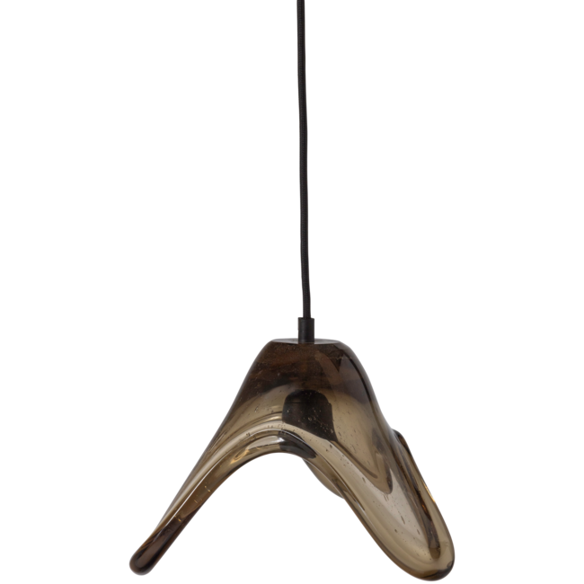 Woood Elle hanglamp groot glas groen