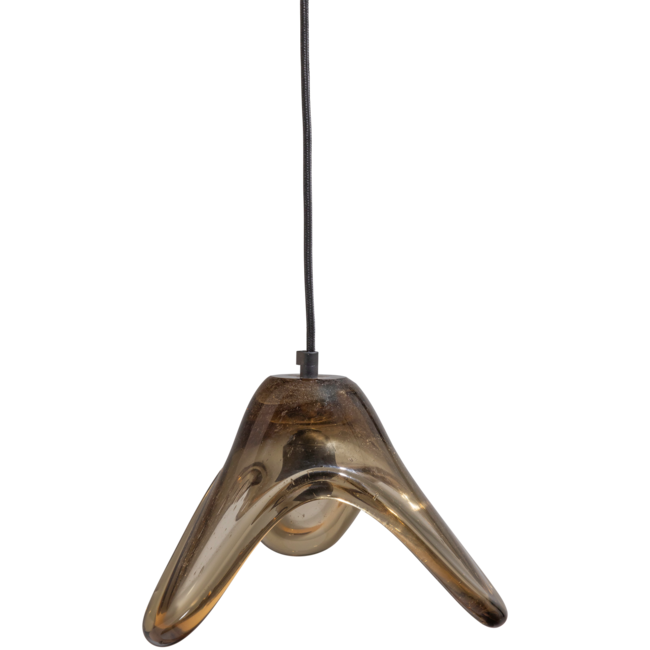 Woood Elle hanglamp groot glas groen