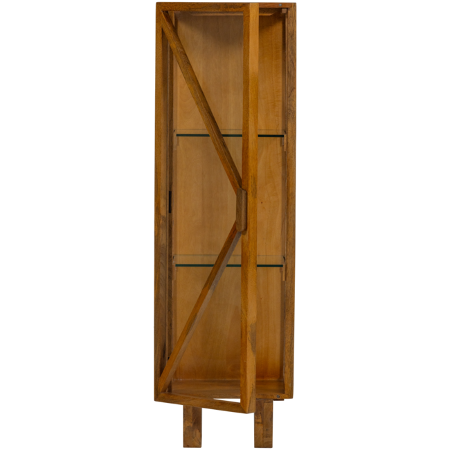 Woood Kella 1-deurs kast mango hout naturel