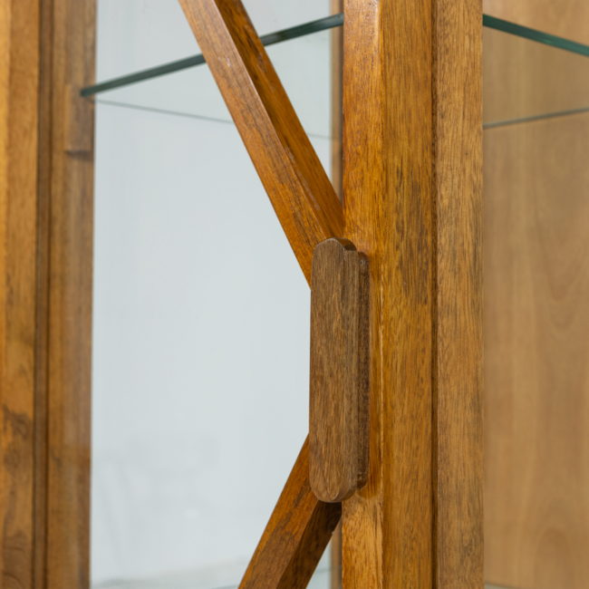 Woood Kella 1-deurs kast mango hout naturel