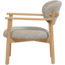 Woood Udar fauteuil met houten frame naturel