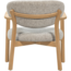 Woood Udar fauteuil met houten frame naturel