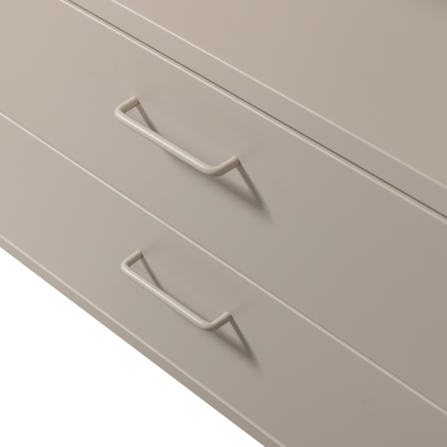 Woood Ferris open kledingkast 70 cm metaal zand