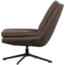 Woood Milaro draaifauteuil bruin melange
