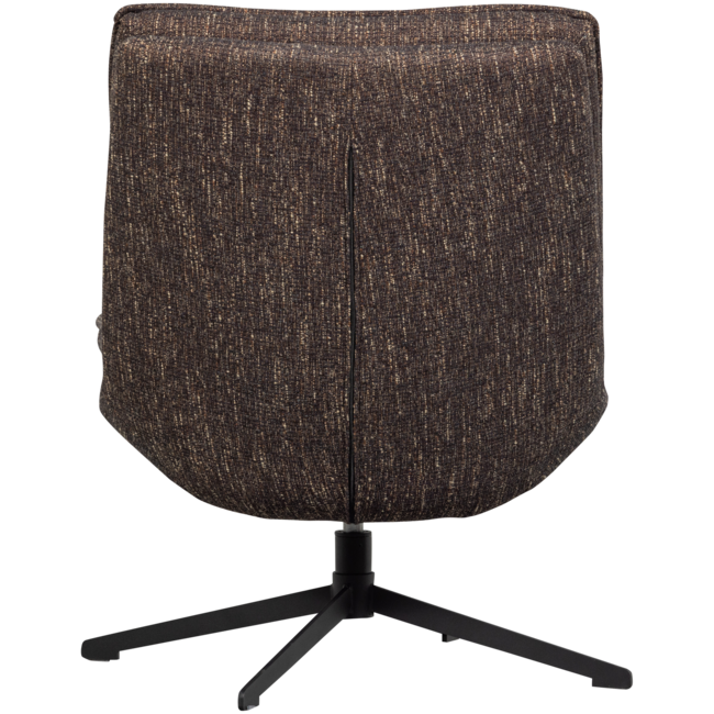 Woood Milaro draaifauteuil bruin melange