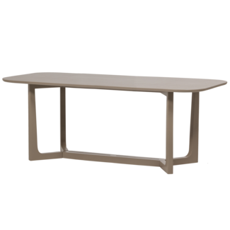 Woood Ferion Eettafel Mango Hout Mud 180x90cm