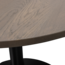 Woood Tablo eettafel ovaal vingerlas 220x90cm pebble grey/zwart [fsc]