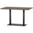 Woood Tablo eettafel recht vingerlas 120x80cm cashmere brown [fsc]