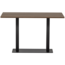 Woood Tablo eettafel recht vingerlas 120x80cm cashmere brown [fsc]