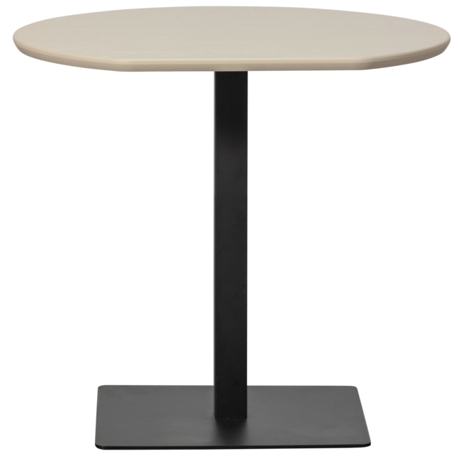 Woood Tablo bistro tafel eindstuk vingerlas 80x74cm dakargrau [fsc]