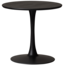 Woood Tablo eettafel rond vingerlas o80cm blacknight [fsc]