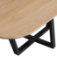 Woood Tablo eettafel organisch dl 220x100cm transparant [fsc]