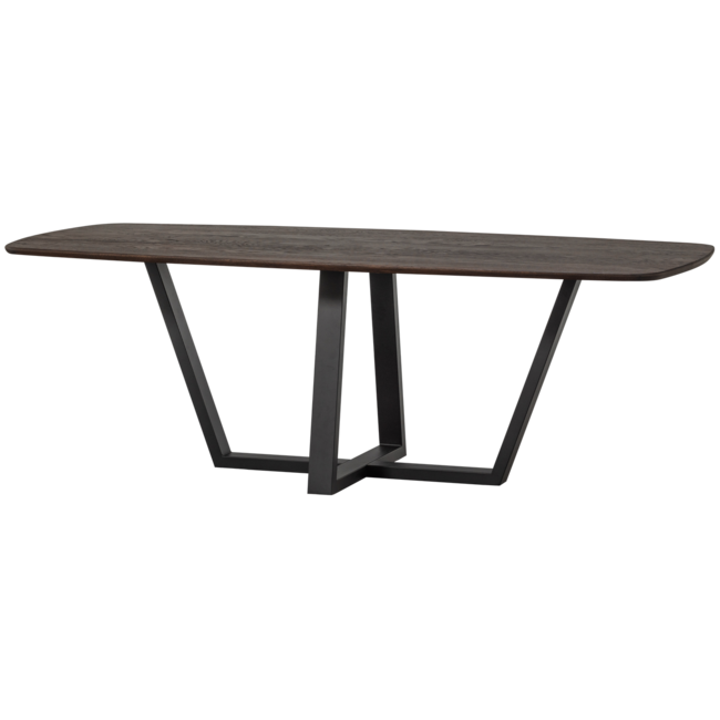 Woood Tablo eettafel deens ovaal dl 220x100cm mystic brown [fsc]