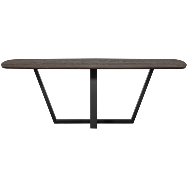 Woood Tablo eettafel deens ovaal dl 220x100cm mystic brown [fsc]