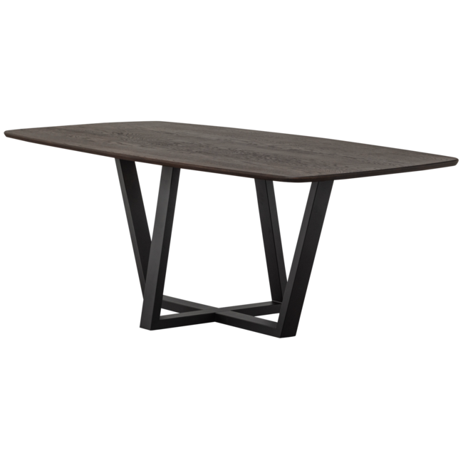 Woood Tablo eettafel deens ovaal dl 220x100cm mystic brown [fsc]