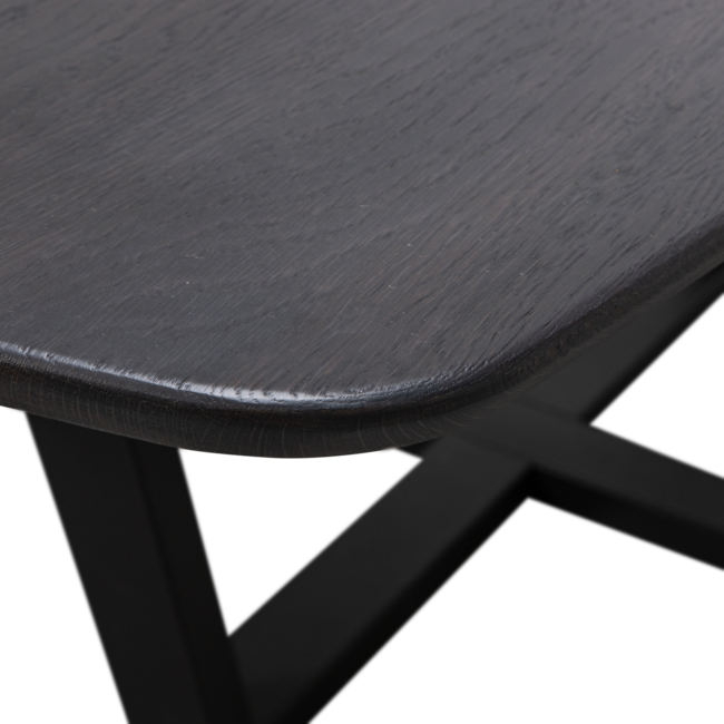 Woood Tablo eettafel deens ovaal dl 220x100cm mystic brown [fsc]