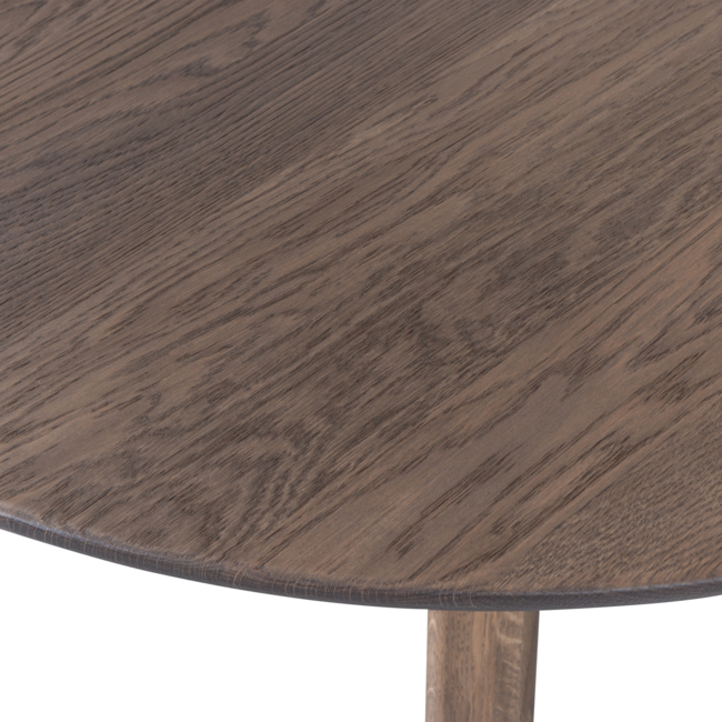 Woood Tablo eettafel rond dl o120cm cashmere brown [fsc]