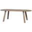 Woood Tablo eettafel ovaal vingerlas 220x90cm pebble grey [fsc]