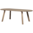 Woood Tablo eettafel ovaal vingerlas 220x90cm pebble grey [fsc]