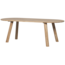 Woood Tablo eettafel ovaal vingerlas 220x90cm transparant [fsc]