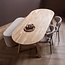 Woood Tablo eettafel ovaal vingerlas 220x90cm transparant [fsc]