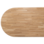 Woood Tablo eettafel ovaal vingerlas 220x90cm transparant [fsc]