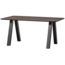 Woood Tablo eettafel afgerond vingerlas 160x90cm mystic brown [fsc]