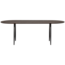 Woood Tablo eettafel ovaal vingerlas 220x90cm mystic brown [fsc]