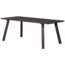 Woood Tablo eettafel afgerond vingerlas 200x90cm mystic brown [fsc]
