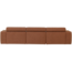 Woood Novi chaise longue bank links boucle terra