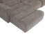 Woood Novi chaise longue bank links grijs melange