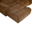Woood Novi chaise longue bank links karamelbruin melange