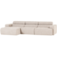 Woood Novi chaise longue bank links boucle naturel