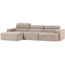 Woood Novi chaise longue bank links naturel melange