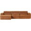 Woood Novi chaise longue bank links oranje melange