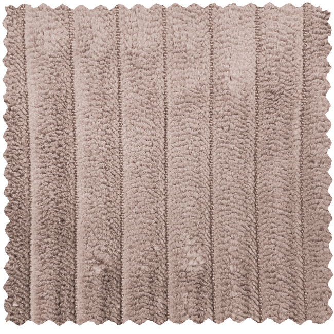 Woood Novi chaise longue bank links ribstof zand