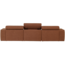 Woood Novi chaise longue bank rechts boucle terra