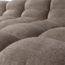 Woood Tibas chaise longue rechts geweven stof zand