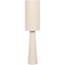 Woood Loft vloerlamp metaal/boucle naturel met stippen 130xo30cm
